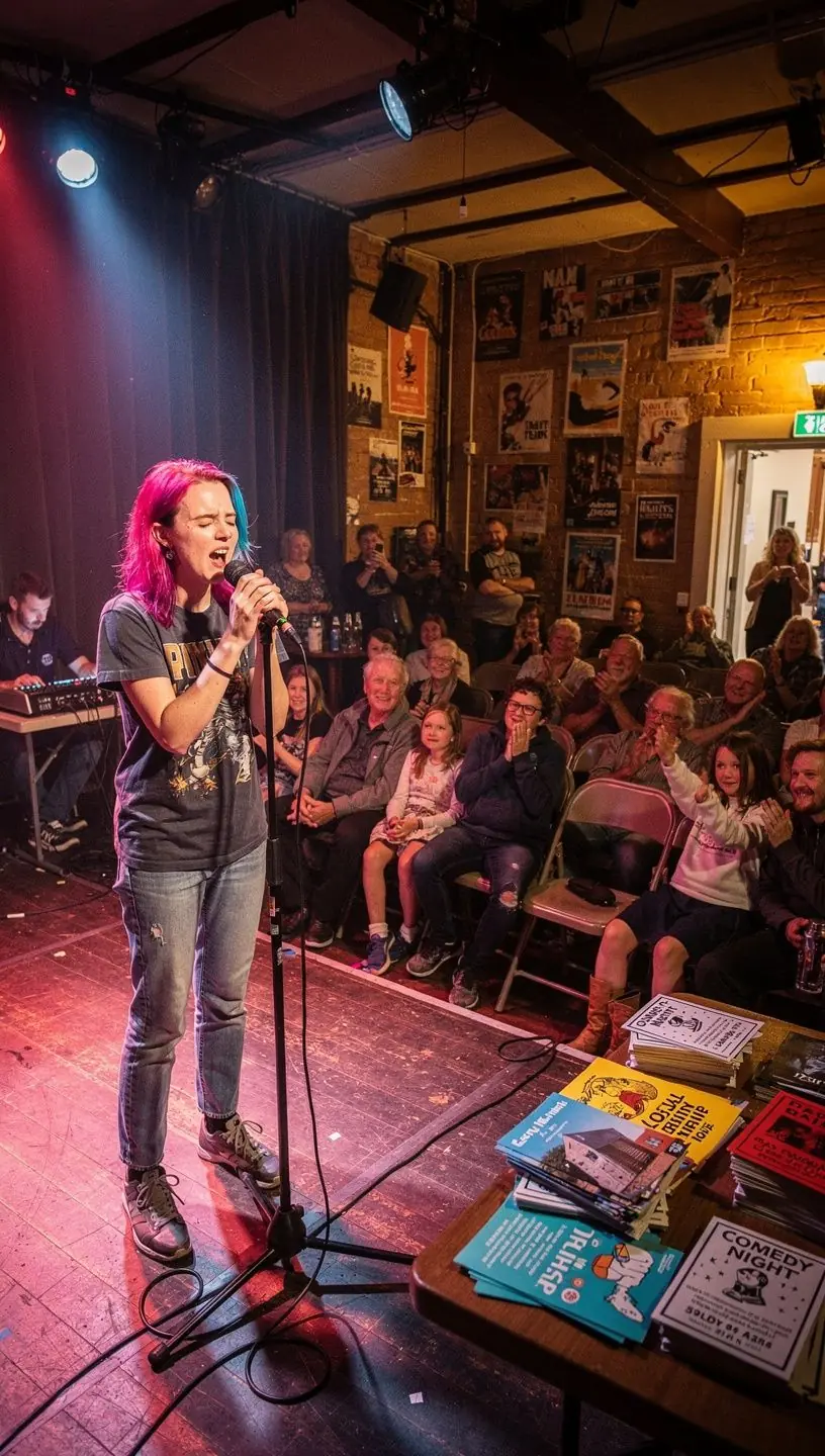 Accessible printed event schedules for community gatherings