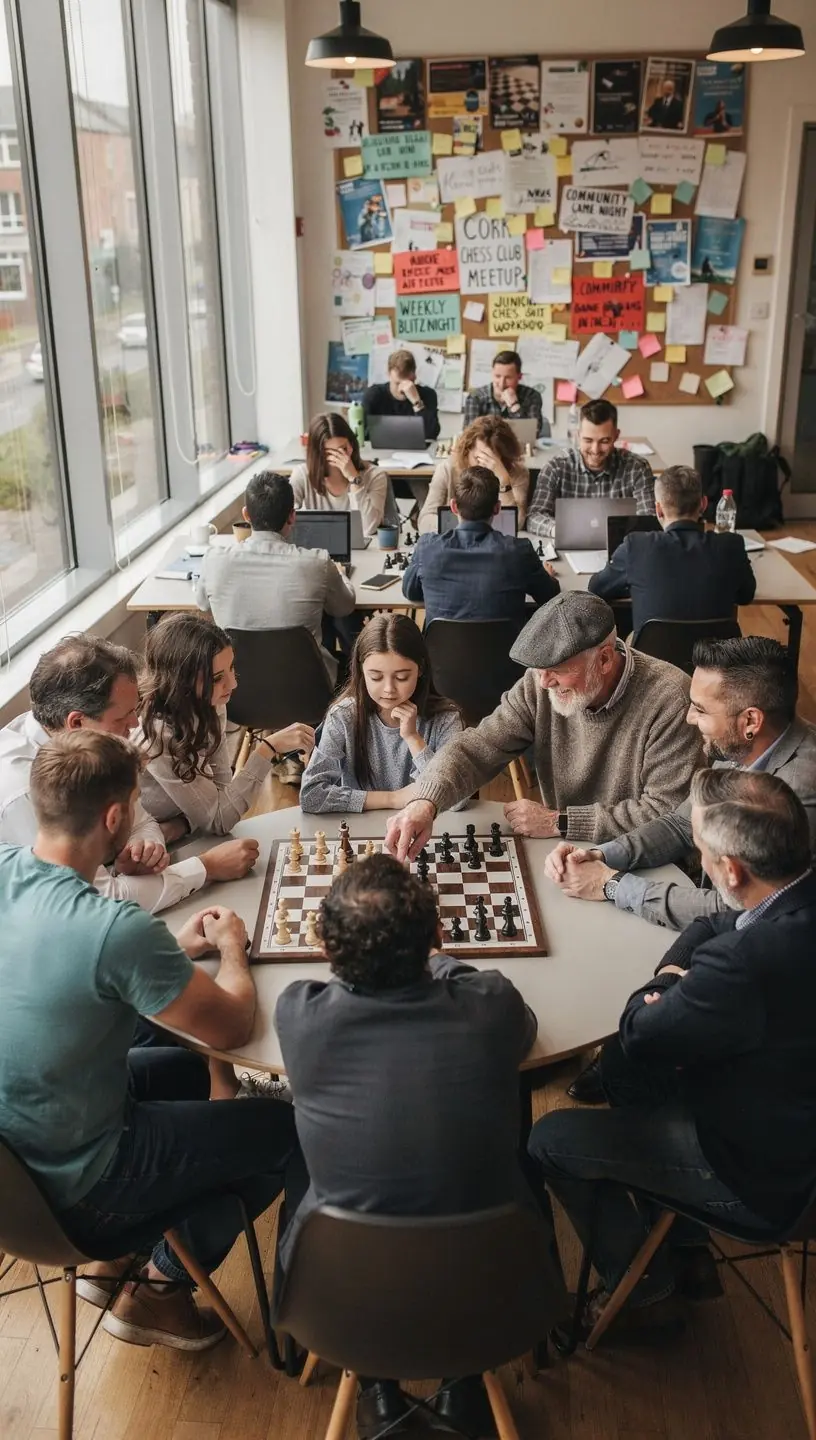 Social clubs fostering community connections and engagement.